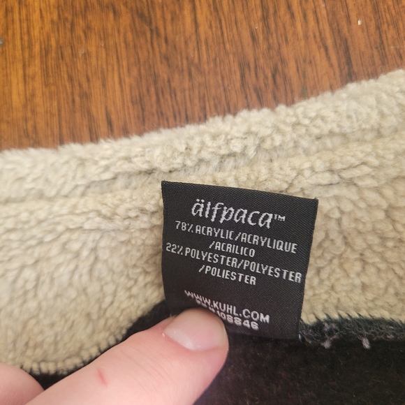 Kuhl Alfpaca Men's Fleece Quarter Zip Up Sweater Size XL - Picture 4 of 8